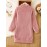 Solid Fuzzy Mock Neck Dress, Casual Long Sleeve Dress For Fall & Winter, Women's Clothing