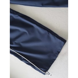 Y2K Loose Pants, Elastic Waist Casual Quick Dry Pants For Spring & Summer, Women's Clothing